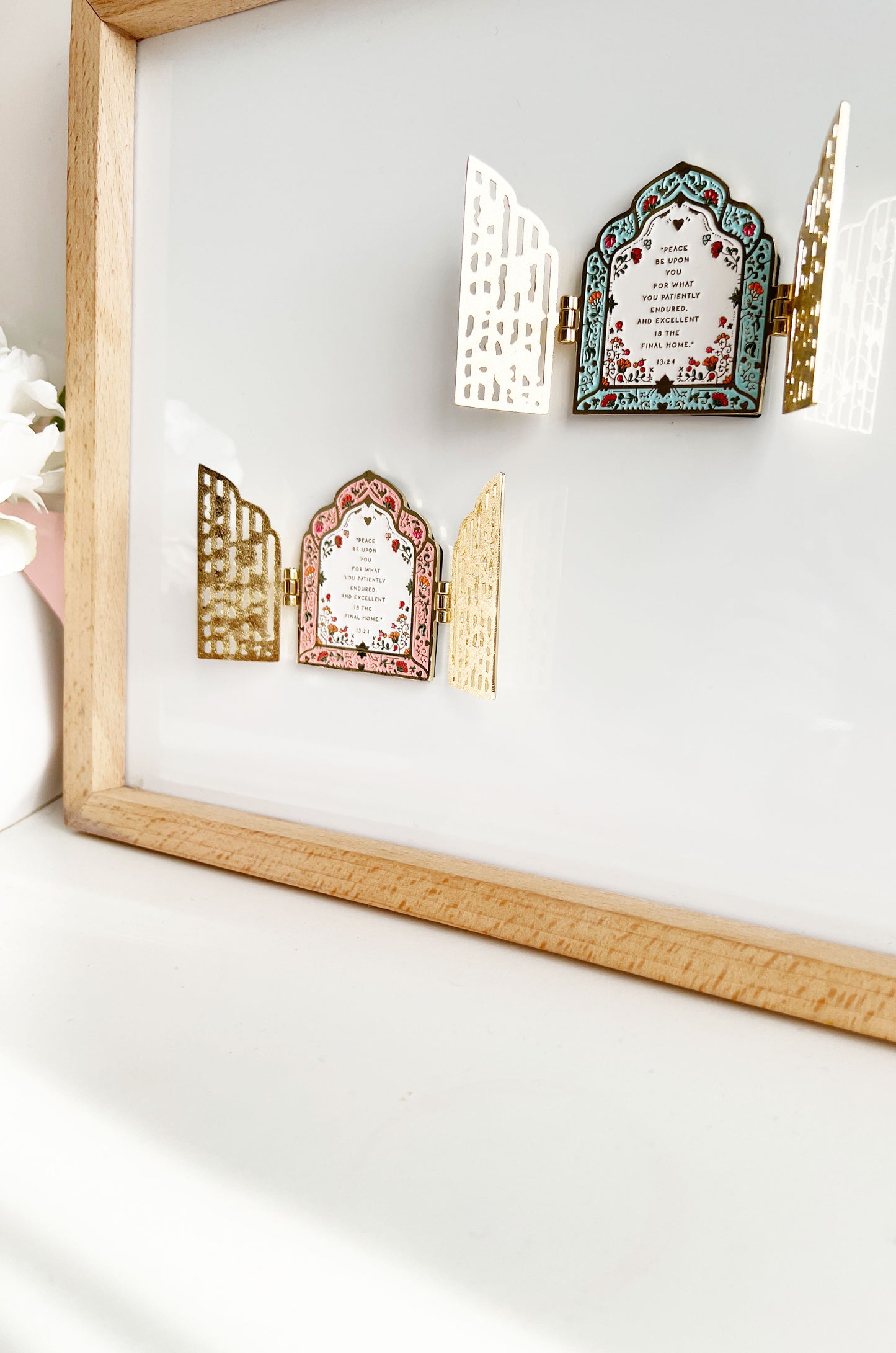 Gates of Jannah Pastel Interactive Qur'an Magnet Gift